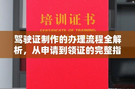 沿滩驾驶证制作的办理流程全解析，从申请到领证的完整指南